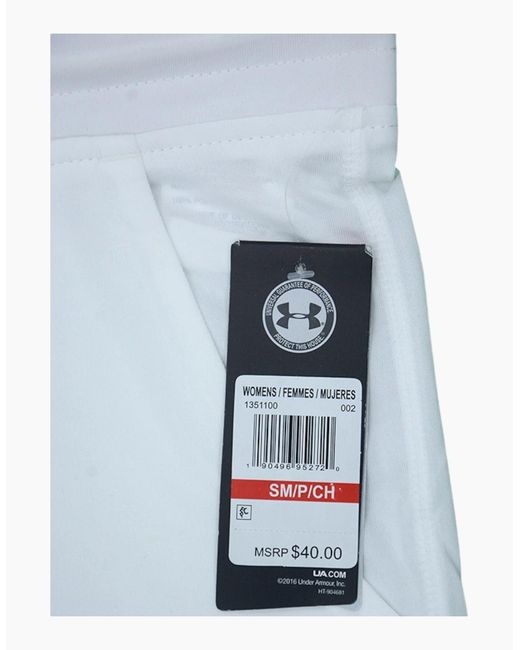 Under Armour White Heat Gear Leggings Loose Ua Capri Joggers Gym Yoga Sweatpant