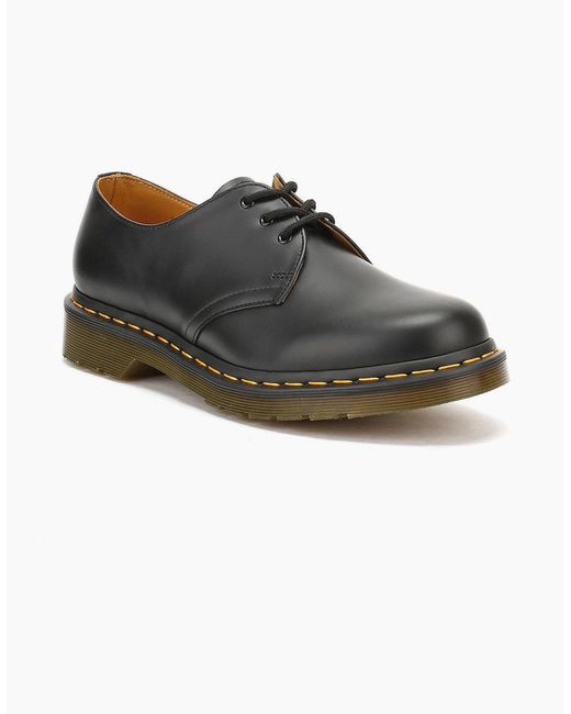 Dr. Martens Black Dr. Martens 1461 Smooth Leather Shoes