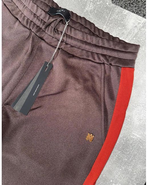 Amiri Brown Retro Flare Pants Multi