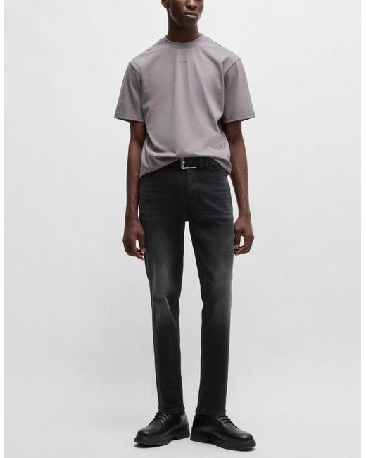 Boss Black Hugo 634 Tapered-Fit Jeans for men