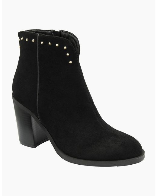 Lotus Black Lucy Ankle Boots