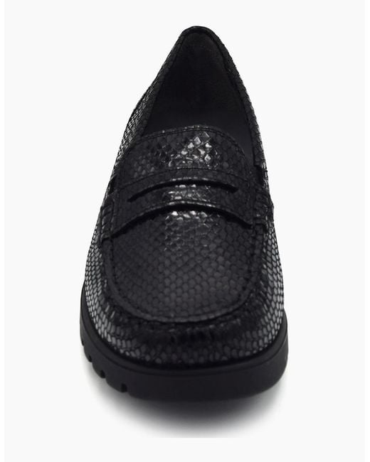 Waldläufer Black Hegli 549002 Casual Shoe