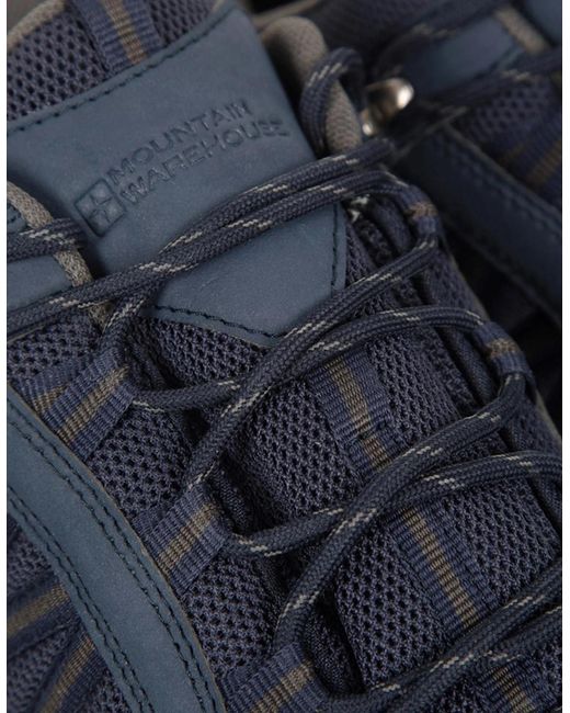 Mountain Warehouse Blue Path Waterproof Walking Shoes for men