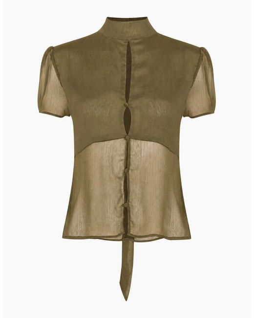 No Emotions UK Brown The Mia Top