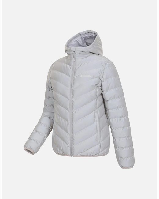 Mountain Warehouse Gray Ladies Seasons Reflective Padded Jacket