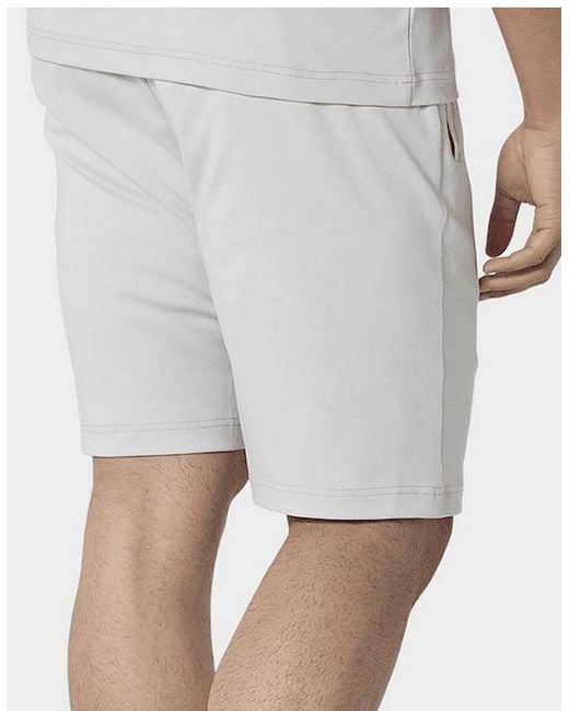 883 Police White Kitmat Nelmat Pleated Light Polo Shirt Set for men