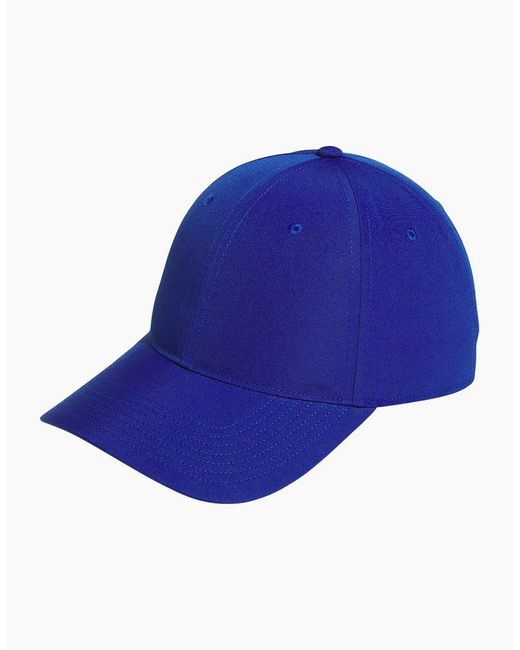 Adidas Blue 6 Panel Baseball Cap for men