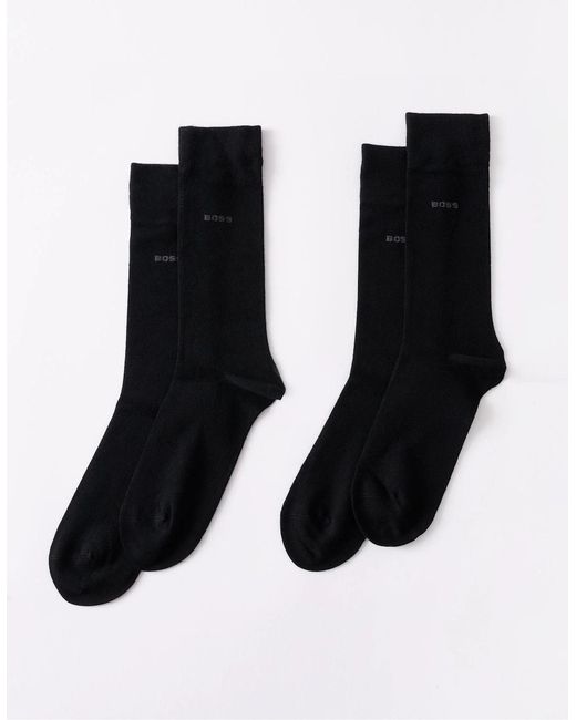 Boss Black Boss 2-Pack Bamboo Socks for men