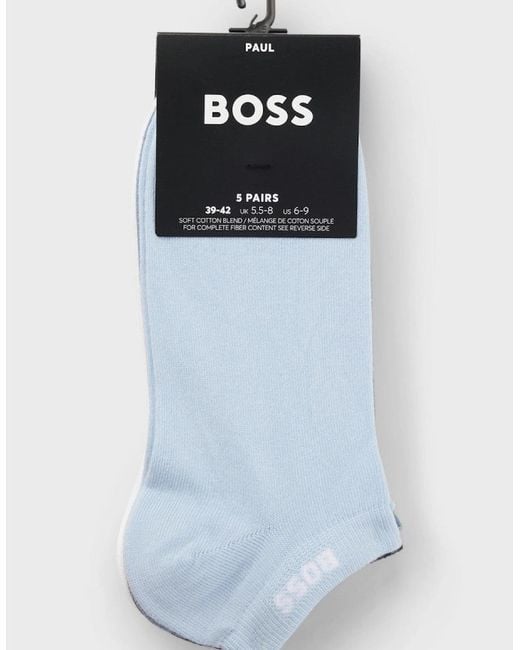 Boss Blue Boss 5P As Uni Cc Socks 980 Misc for men