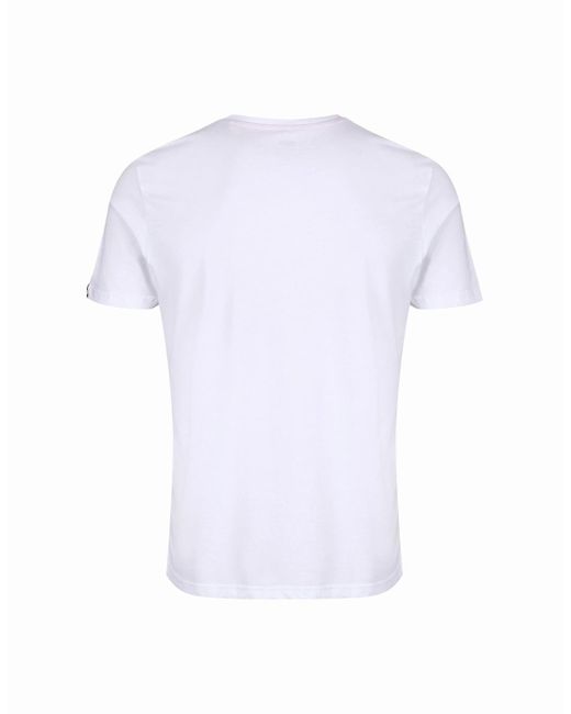 Alpha Industries White Limited Edition Mars Reflective T-Shirt for men