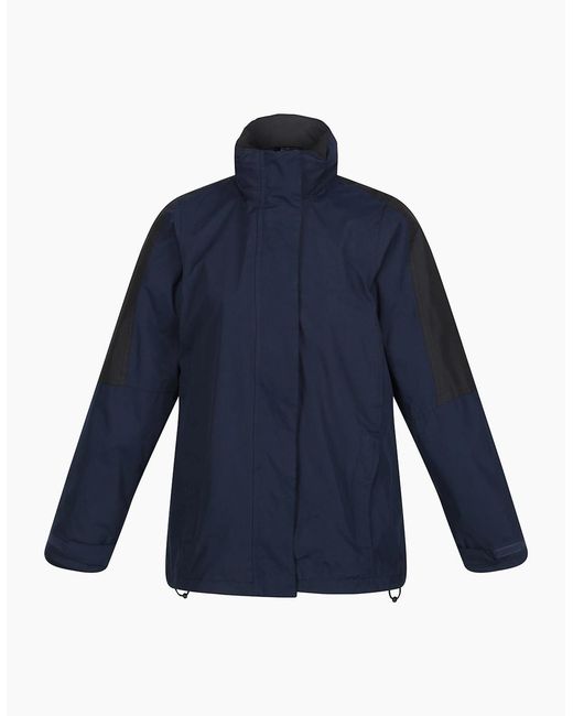 Regatta Blue Ladies Defender Iii 3-In-1 Jacket (Waterproof & Windproof)