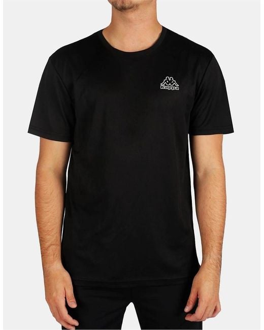 Kappa Black Quick Dry T-Shirt for men
