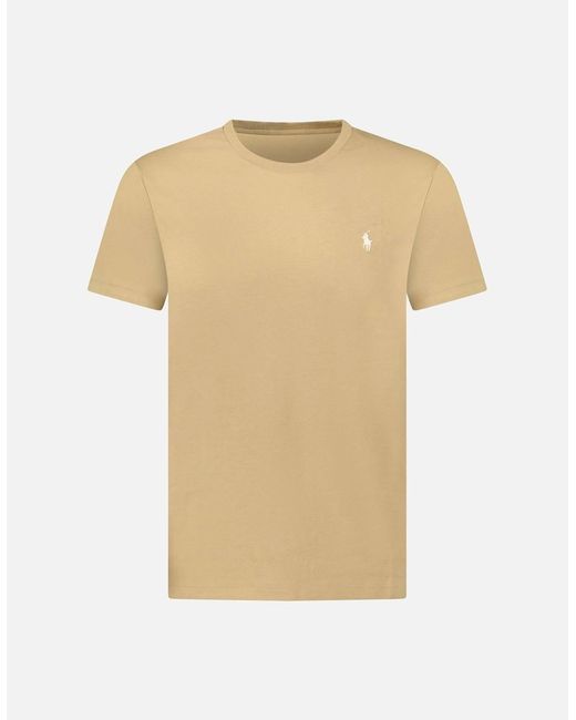 Polo Ralph Lauren White Custom Slim Fit T-Shirt for men
