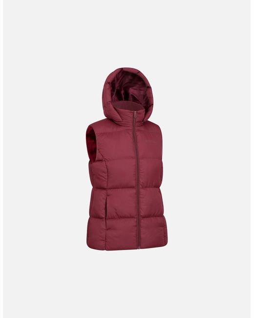 Mountain Warehouse Red Ladies Astral Ii Padded Gilet