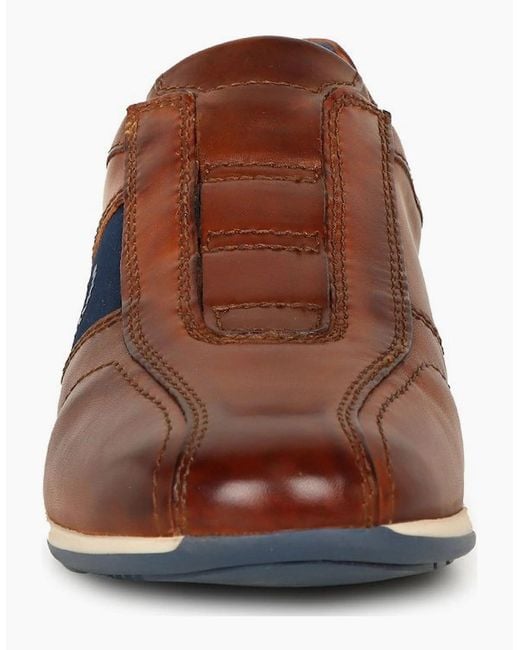 Bugatti Brown Thompson Trainers for men