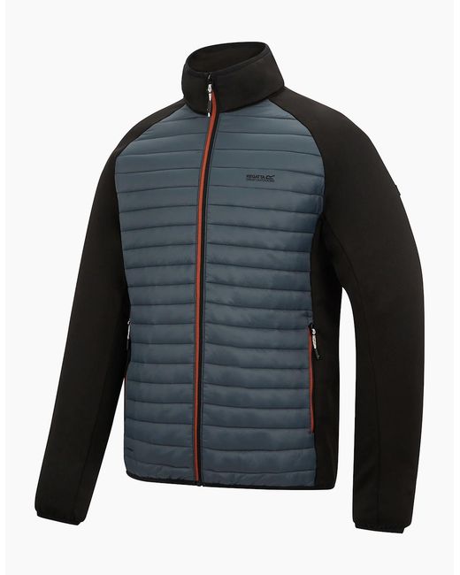 Regatta Black Clumber Hybrid Jacket for men