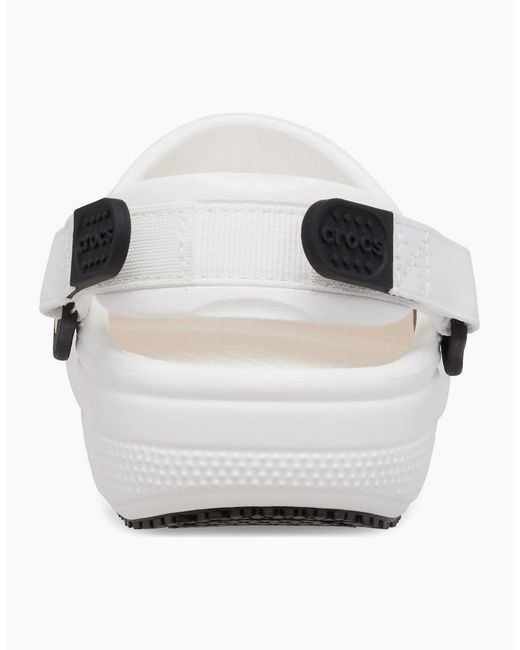 CROCSTM White Classic Work Clog Thermoplastic Clogs for men