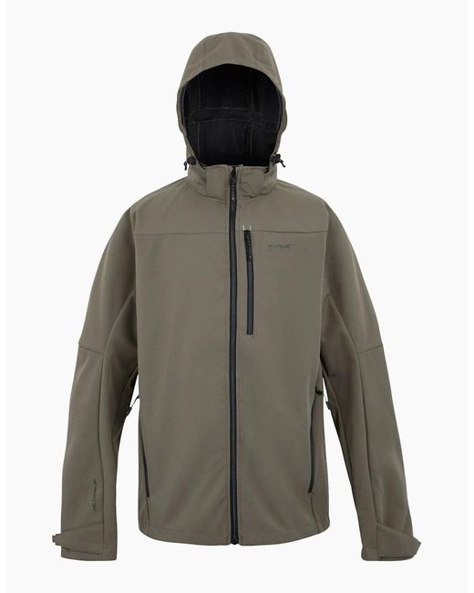 Regatta Gray Arana Waterproof Soft Shell Jacket for men