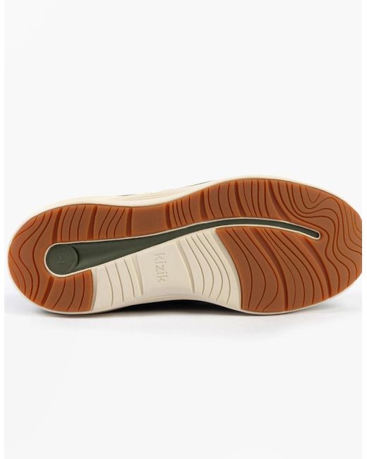 KIZIK Green London Trainers Mayfly for men