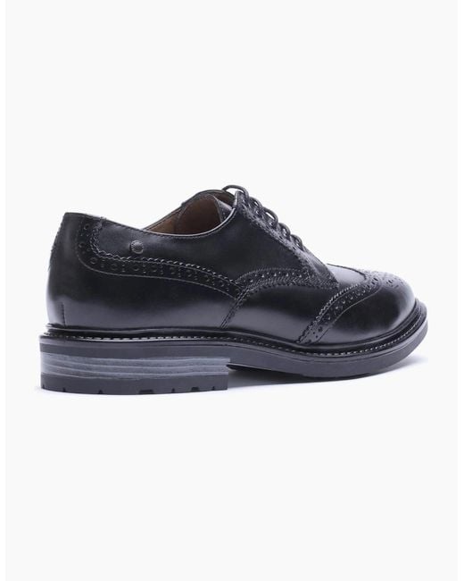 Base London Blue London Tanner Leather Brogues Shoes for men