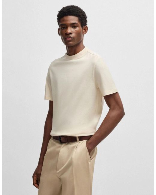 Boss Natural P-Thompson 290 Regular-Fit T-Shirt for men