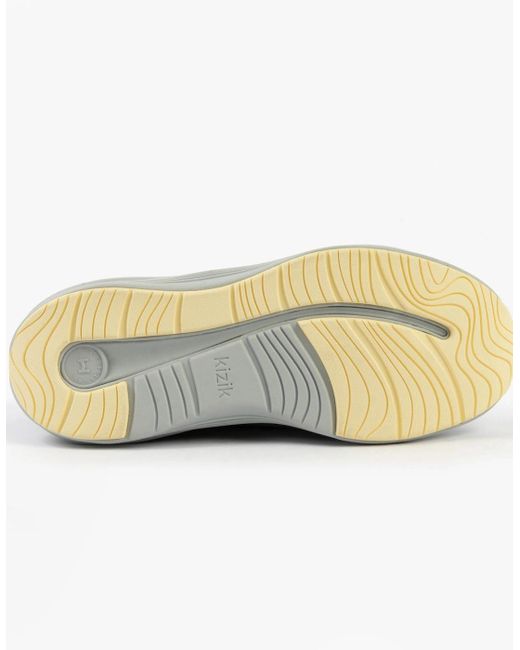 KIZIK Gray London Trainers Harbor Mist