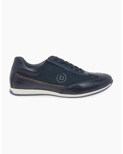 Bugatti Blue Towner Trainers for men