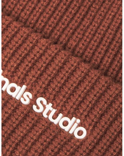 Jack & Jones Brown Vesterbro Beanie Brandy for men