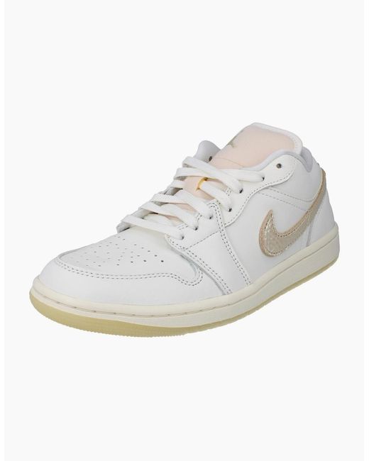 Nike White Air Jordan 1 Low Se Trainers Hv5157 100