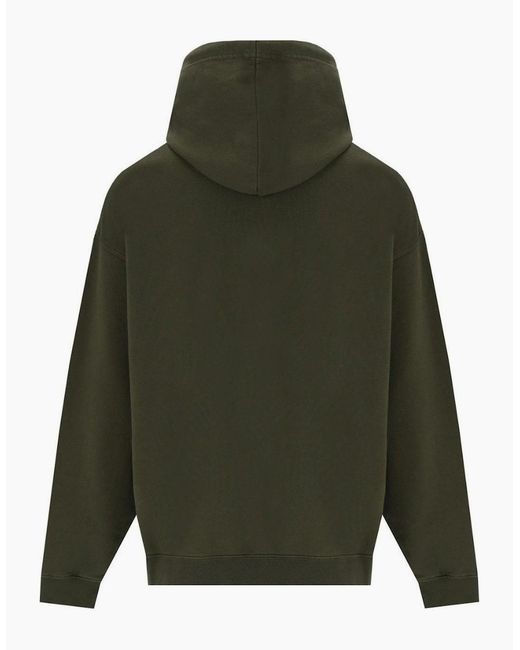 DSquared² Green Loose Fit Santa Dan Logo Hoodie for men