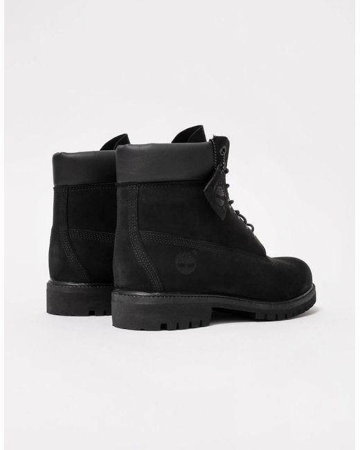 Timberland Black Premium 6 Inch Waterproof Boots for men