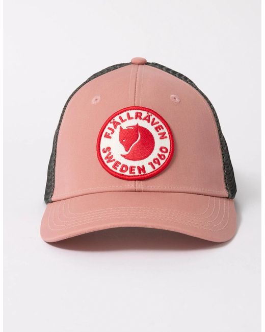 Fjallraven Pink 1960 Logo Langtradarkeps