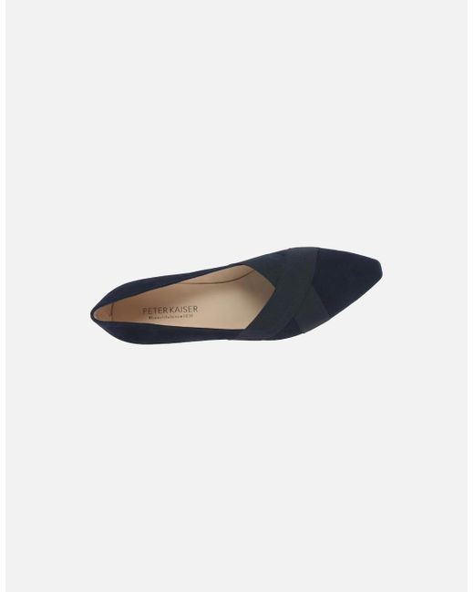 Peter Kaiser Blue Malana Court Shoes