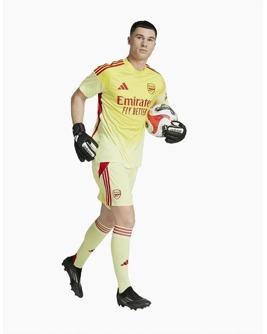 Adidas Yellow Afc H Gk Sho for men