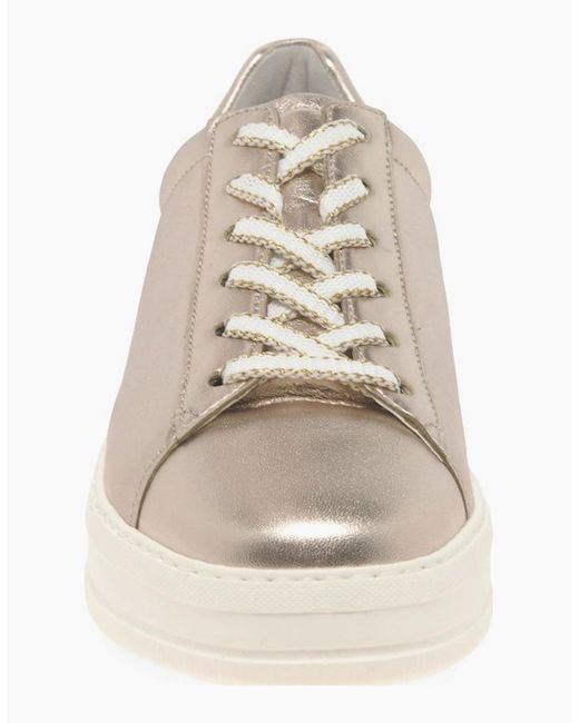 Gabor White Keystone Trainers
