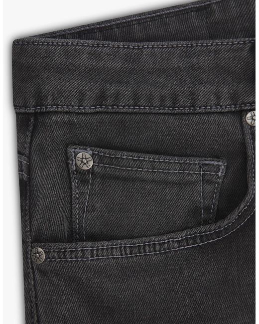 Vingt Quatre Denim Gray Vingt Quatre Slim Fit Wolf Jeans