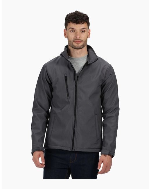 Regatta Blue Professional Ablaze Three Layer Soft Shell Jacket for men