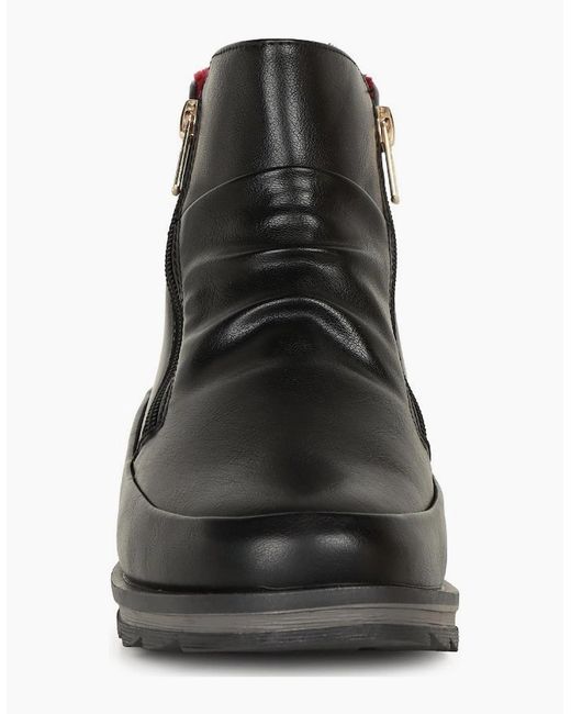 Heavenly Feet Black Duchess Ankle Boots