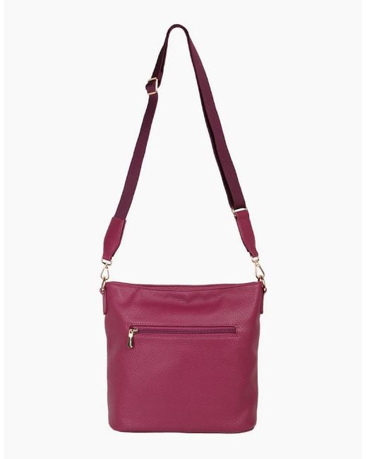 David Jones Purple Nice Iii Messenger Bag