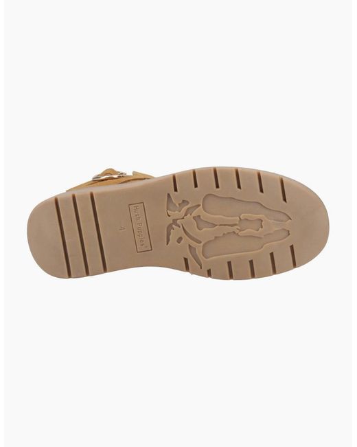 Hush Puppies Brown Lyra Buckle Boots