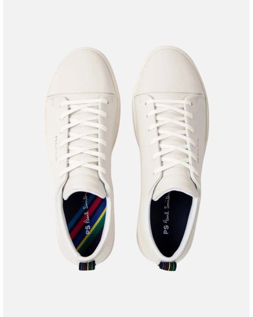 Paul Smith Natural Ps Lee Tape Trainers 01 for men