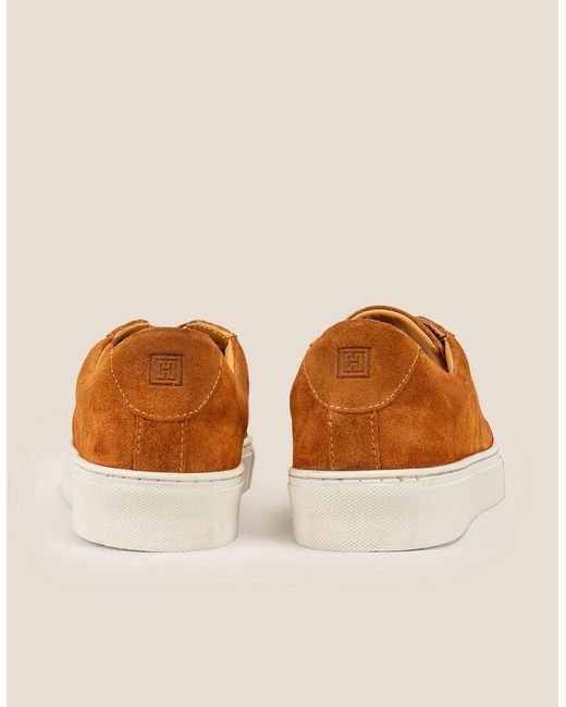 Oswin Hyde Brown Harper Tobacco Suede for men