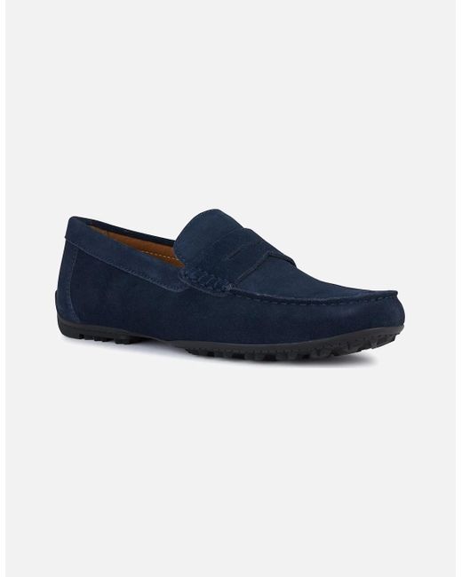 Geox Blue U Kosmopolis + Grip Moccasins for men