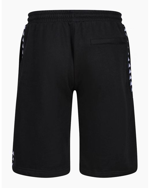 Kappa Black Banda Eftor Shorts for men