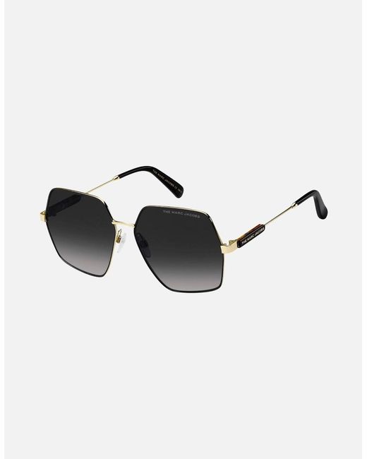 Marc Jacobs Black Dark Sf Lens And Detail Sunglasses