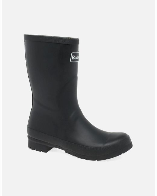 Barbour Black Banbury Wellingtons