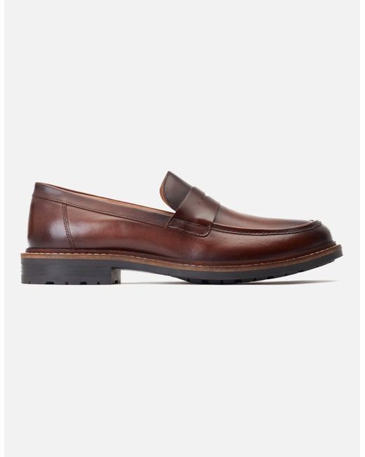 Base London Brown Ivey Loafers for men