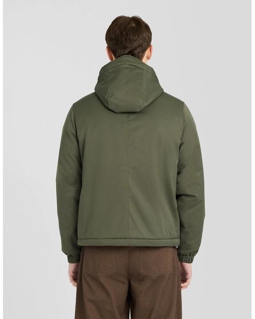 Lyle & Scott Green Padded Water Resistant Jacket for men