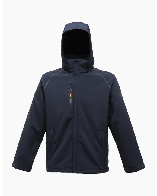 Regatta Blue X-Pro Repeller Softshell Jacket (Water Repellent) for men