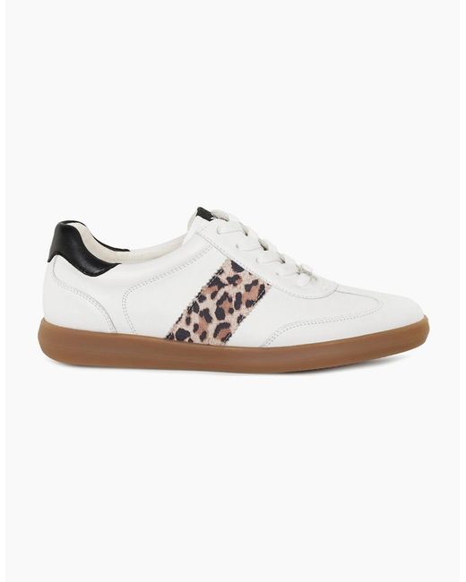 Caprice White Map Trainers